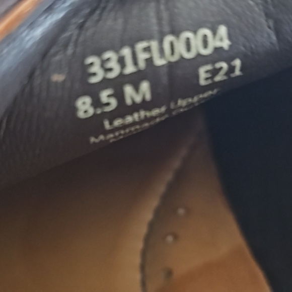 Mens Shoes Oxfords Flag ltd Tan size 8.5 - Picture 7 of 7